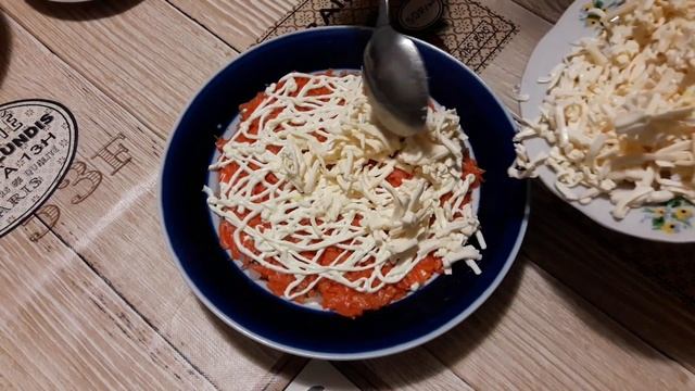 Праздничный салат "Печенкин" смотреть онлайн