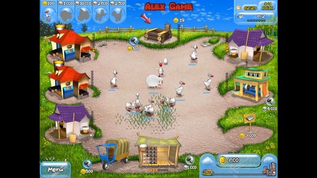 Farm Frenzy only GOLD (Top row 10) Веселая ферма (Верхний ряд 10) Золото смотреть онлайн