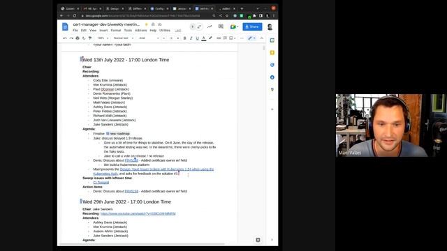 NEW roadmap! - cert-manager dev meeting 2022 07 14 смотреть онлайн
