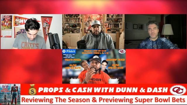Cash & Props With Dunn & Dash Ep. 18 – Season Review AND Preview Of Super Bowl Prop Bets смотреть онлайн