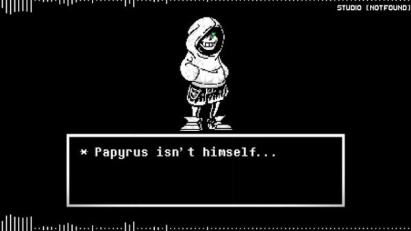[DUSTTRUST] Papyrus Encounter | Animated OST video | Underswap: Thanatos