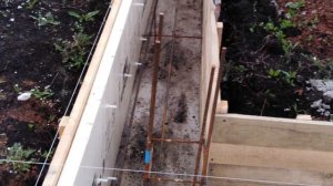 Фундамент для 2х этажного дома из газоблока и облицовкой фасада кирпичом