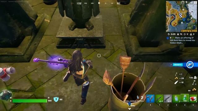 How to EASILY Locate the Chalice using Aura's Map & Collect the Chalice - Fortnite Quest смотреть онлайн