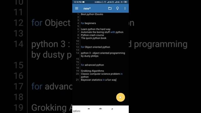 pyTalk 8 | Best Python books for beginners | #pyGuru смотреть онлайн