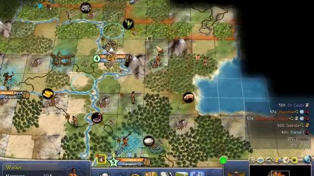 Civilization IV Strategy Walkthrough 100 Turns Segment 4 - Video 3 смотреть онлайн