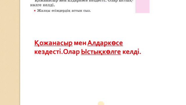 Қазақ тілі 2 сынып 93 сабақ Жалқы есім мен жалпы есім смотреть онлайн