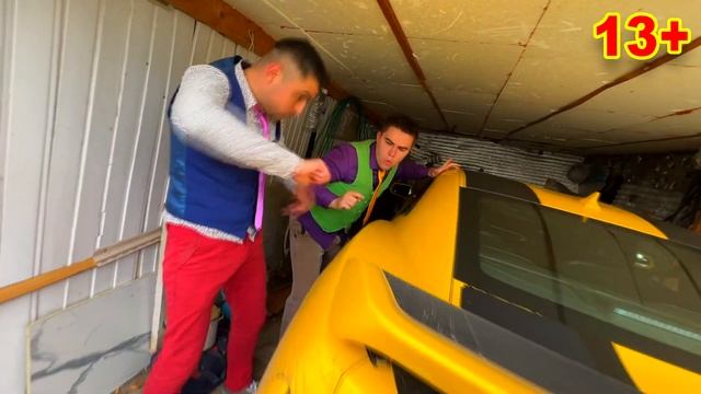 Mr. Joe & Mr. Joker on Hover Found Opel VS Camaro in Garage 13+ смотреть онлайн
