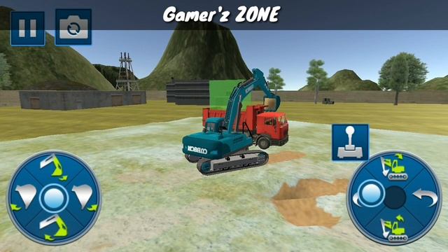 City Construction - Heavy Excavators Simulator 3D | jcb tractor game | Android gameplay смотреть онлайн