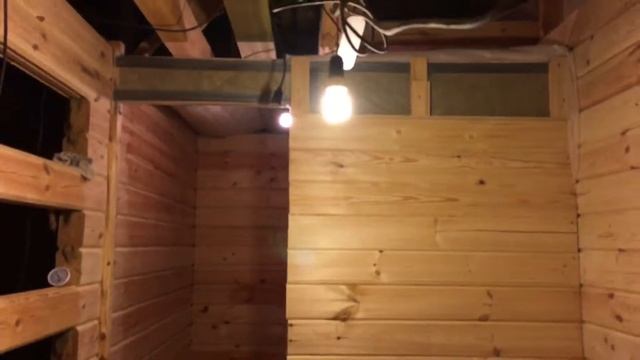 Дачный Дом! Установка каркасной стены в брусовом доме! Часть 3. Монтаж имитации бруса! смотреть онлайн