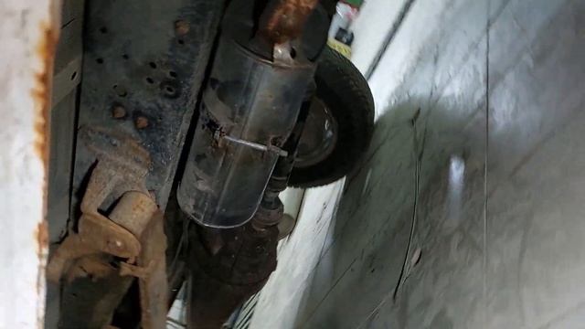 Установка нового глушителя и гофры на Соболь от автомобиля TOYOTA двигатель 3UZ. смотреть онлайн