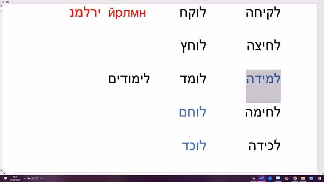 1644. Существительные действия от глаголов ПААЛЬ (ЙРЛМН). Понимаем, как читается слово смотреть онлайн