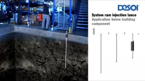 DESOI Инъекции в грунт с помощью пакеров