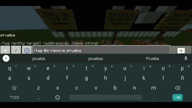 Minecraft Tutoriales - Escuela de comandos/ Comando Tag y todas sus funciones | Capitulo #10 смотреть онлайн