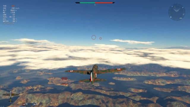 War Thunder: Arsenal de l'Aéronautique V.G.33C-1 смотреть онлайн