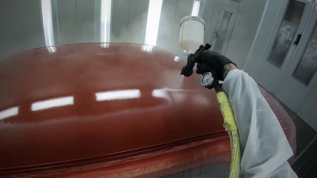 Car body painting | Mitsubishi Lancer| Walcom Carbonio 360 смотреть онлайн