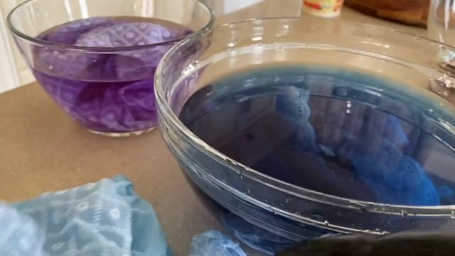 Чем окрасить ткань в голубой цвет? Натуральный краситель смотреть онлайн