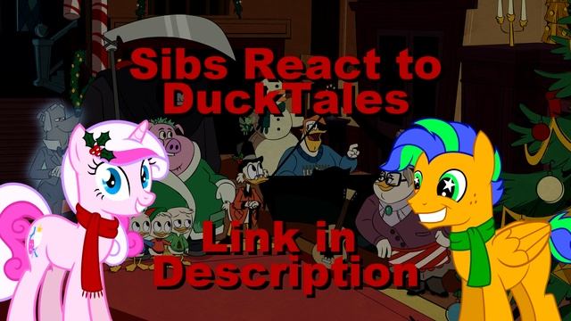 Sibs React - DuckTales S2, E6 "Last Christmas" (Redirect) смотреть онлайн