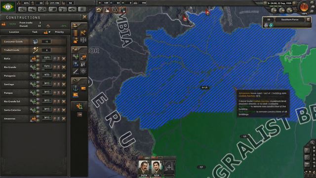 Hearts of Iron 4 - Fascist Brazil - 6 - Soviets in South America смотреть онлайн