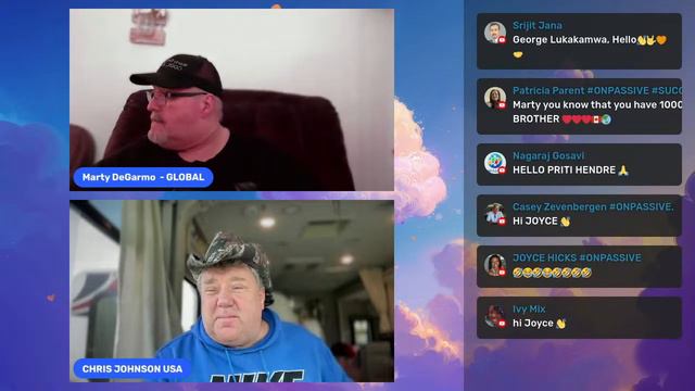 ONPASSIVE - LIVE - MARTY & CHRIS