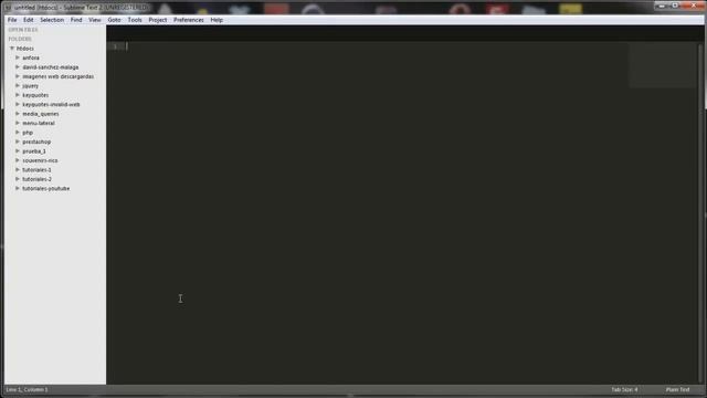 04 - tutorial sublime text 2 | advancednewfile (crear carpetas y archivos desde sublime) смотреть онлайн
