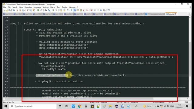 Adding Animation in JavaFX PieChart | JavaFX Tutorial смотреть онлайн