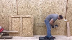 Самый простой откидной стол из обрезков! DIY SIMPLE FOLDING TABLE