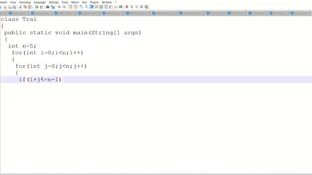 how to print pattern progrsm in java left_upper triangle in java low code method method how to do смотреть онлайн