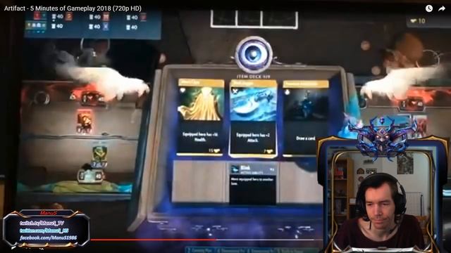 Artifact: The Dota Card Game - How to play Artifact and what we know so far смотреть онлайн