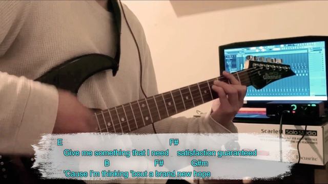 green day - macy's day parade [cover guitar] Lyrics and chords смотреть онлайн