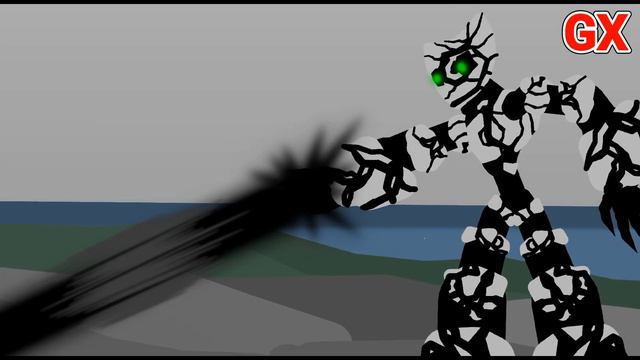 Monsteverse the New Emperi EP 8 : Final 1/2 stick nodes pro #godzilla #animation смотреть онлайн