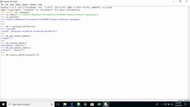 How to insert and delete the worksheets in excel by using Python openpyxl Module смотреть онлайн