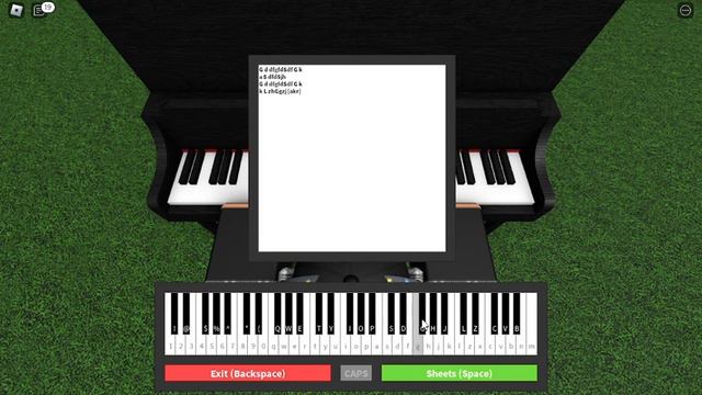 Giorno's theme on roblox piano смотреть онлайн