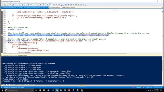 Automate Operational Readiness and Validation Testing of SQL Server with PowerShell and Pester смотреть онлайн