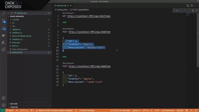 Introduction to Azure SQL Bindings for Azure Functions | Data Exposed смотреть онлайн