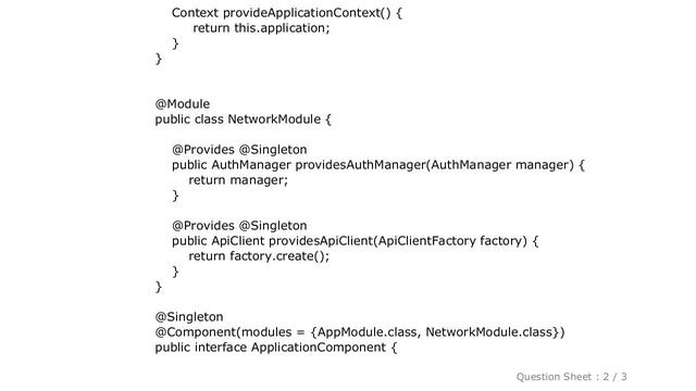 Android : Dagger 2 - Why is this a dependency cycle? смотреть онлайн