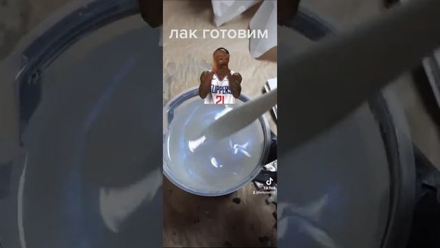 Готовим лак с добавлением синего ксералика смотреть онлайн