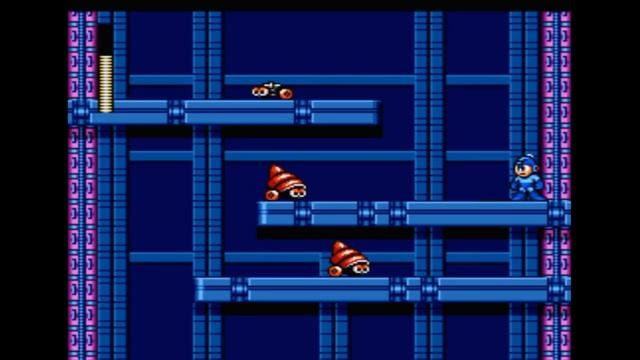 Sega Mega Drive 2 (Smd) 16-bit MegaMan (RockMan) 2 part BubbleMan stage