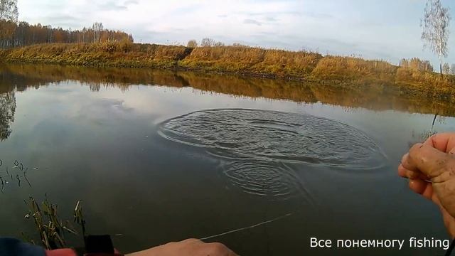 Теплый вечер на Оше.Рыбалка кастинговой сетью Азов-Невод. смотреть онлайн