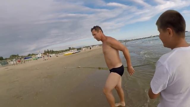 АНАПА 9.07.2017 ПОГОДА ТЕМПЕРАТУРА ВОДЫ и танцы с Сэмом смотреть онлайн