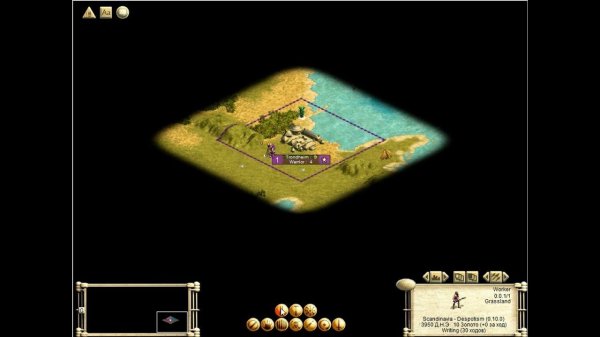 Civilization 3. Сложность Demigod. Викинги. Часть 1. Начало