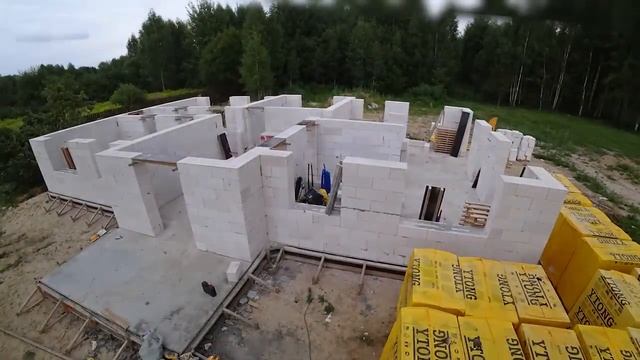Строительство дома из газобетона смотреть онлайн