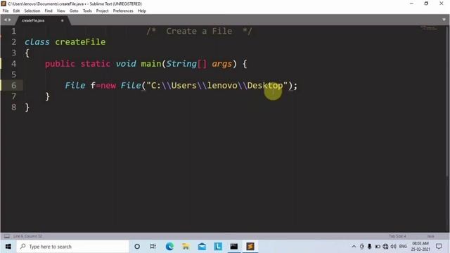 File Handling in Java | Java program to create a File смотреть онлайн