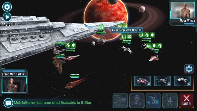 Star Wars: Galaxy Of Heroes - Darth Vader Tie Advanced Unlocked ZETA FARMING! смотреть онлайн