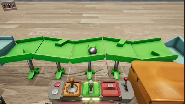 A look at Toy Box course level 3 of Mighty Marbles! A game inspired by physics toys! смотреть онлайн
