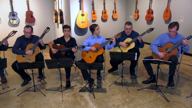 UF Guitar Ensemble Performs Milonga by Jorge Cardoso (Welson Tremura смотреть онлайн