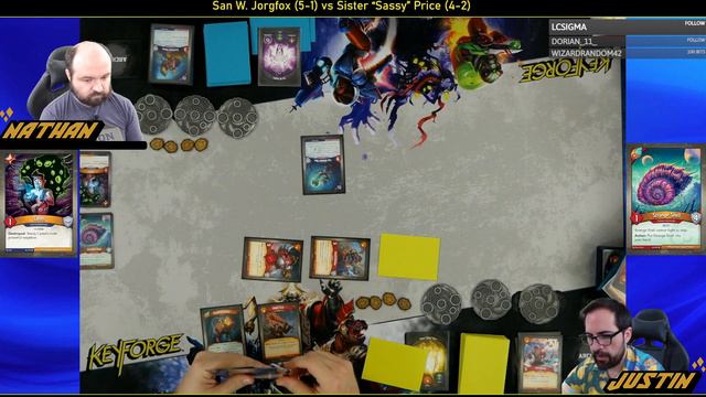 Keyforge: WoE Finals Bracket Continues! End of Round 1 смотреть онлайн