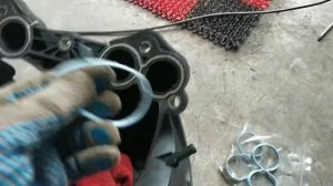 Замена уплотнительных колец  коллектора Лада Калина 8кл