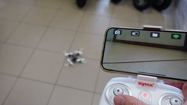 Syma X22SW dronas skraidymams po namus смотреть онлайн