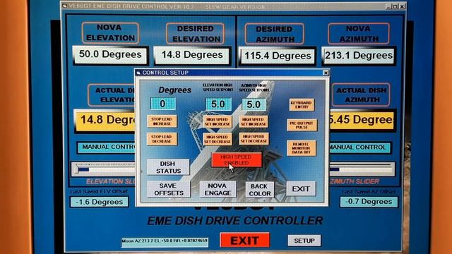 EME Moon Bounce Dish Control System смотреть онлайн
