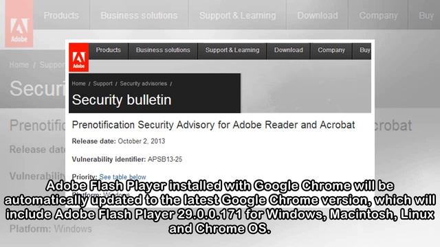 Adobe Security Bulletin смотреть онлайн